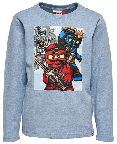 T-Shirt, NINJAGO Kai, Jay, Titanium Zane Boys Long Sleeve (Tony 714)