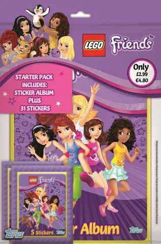 Sticker, Friends, Topps - Starter Pack