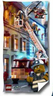 Towel, City Fire, 80 x 150 cm