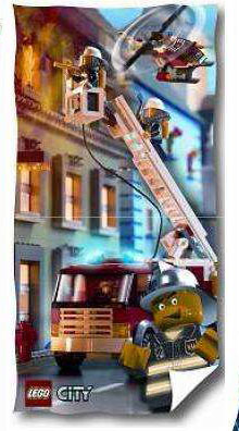 Towel, City Fire, 80 x 150 cm