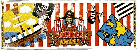 Towel, LEGOLAND Japan, Pirates Anchors Away!, 34 x 100 cm