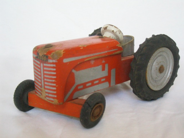 Wooden Tractor