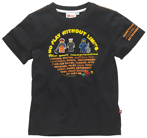 T-Shirt, Go Play without Limits Black