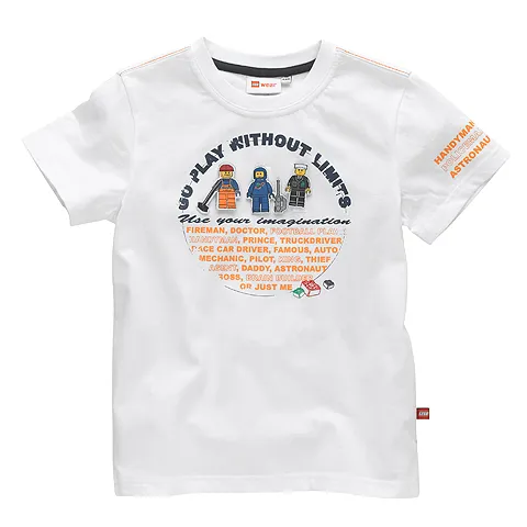 T-Shirt, Go Play without Limits White