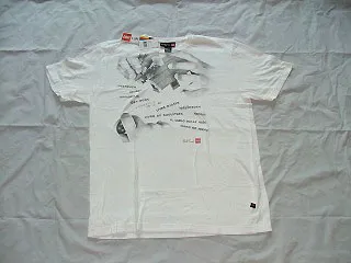 T-Shirt, Paul Frank Men's LEGO Word Collage