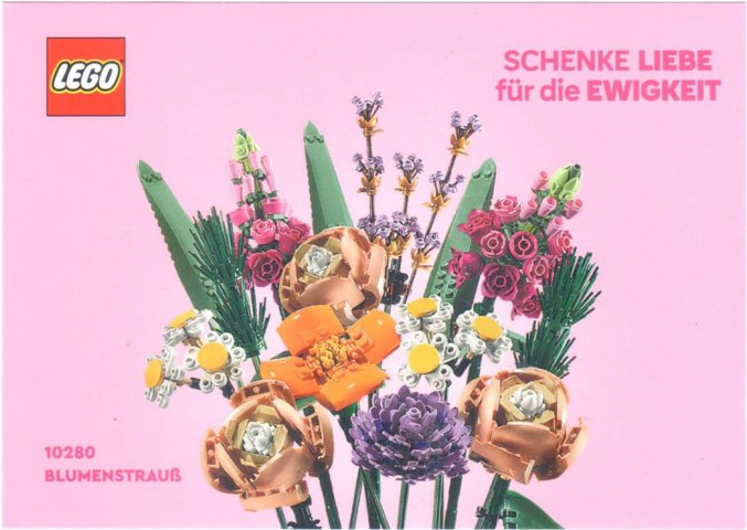 Valentine's Day Card Botanical Collection, SCHENKE LIEBE für die EWIGKEIT - 10280 Blumenstrauß (German)