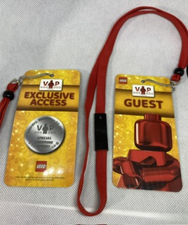 Lanyard with VIP Exclusive Access / Guest Badge