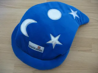 Headgear, Wizard Hat with Silver Moons, Stars and Suns Pattern