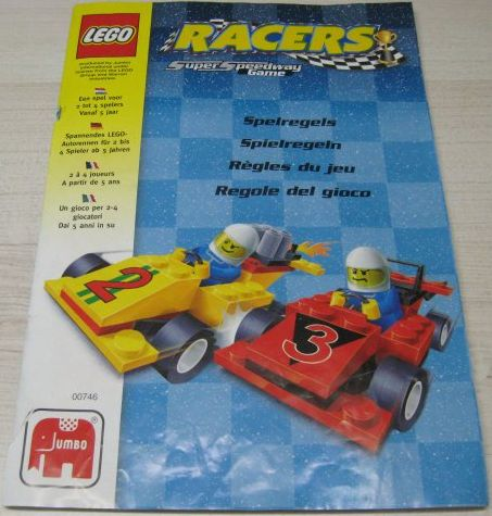 Racers Super Speedway Board Game (Jumbo - International Version)