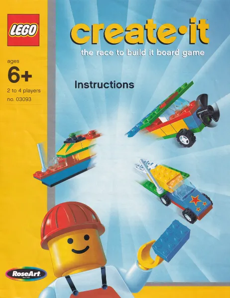 Creator Board Game - The Race to Build It