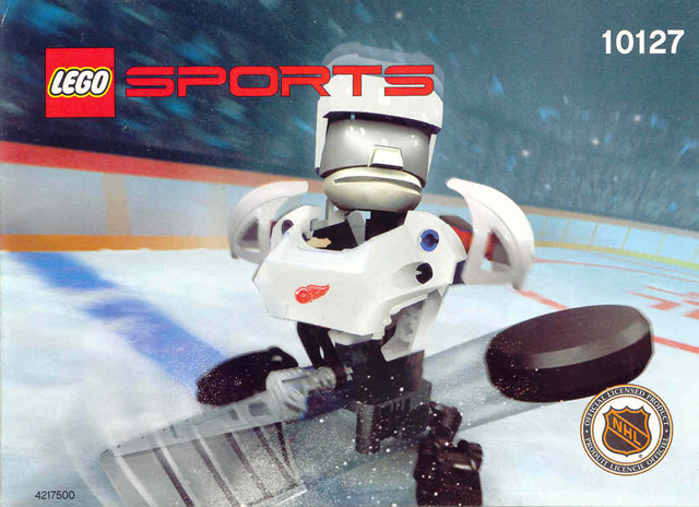 NHL Action Set with Stickers