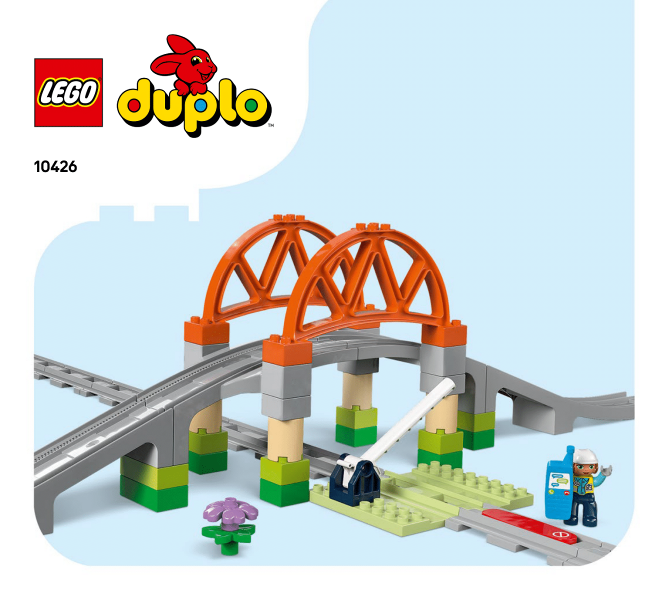 Train Bridge and Tracks Expansion Set