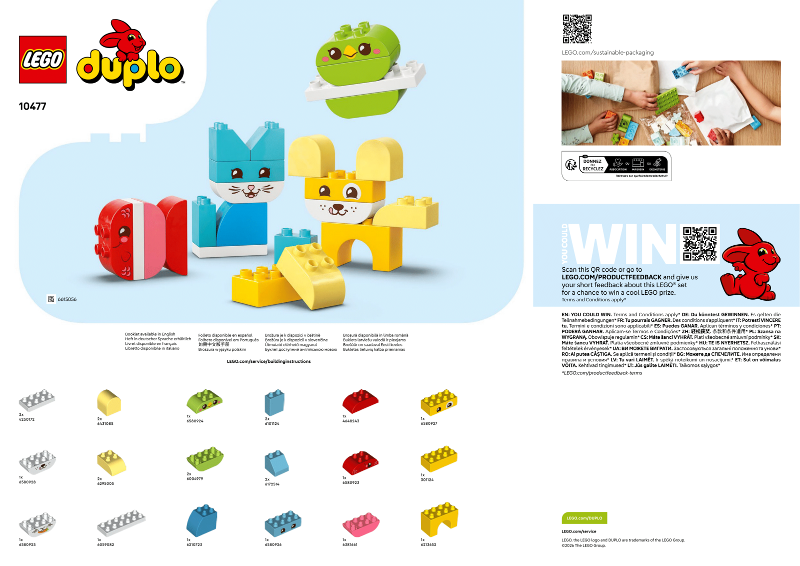 3 in 1 My First Creative Cute Pets