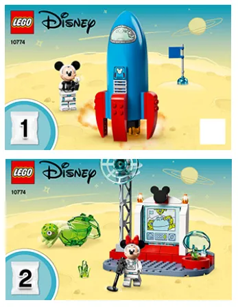 Mickey Mouse & Minnie Mouse's Space Rocket