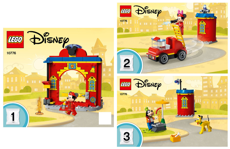 Mickey & Friends Fire Truck & Station
