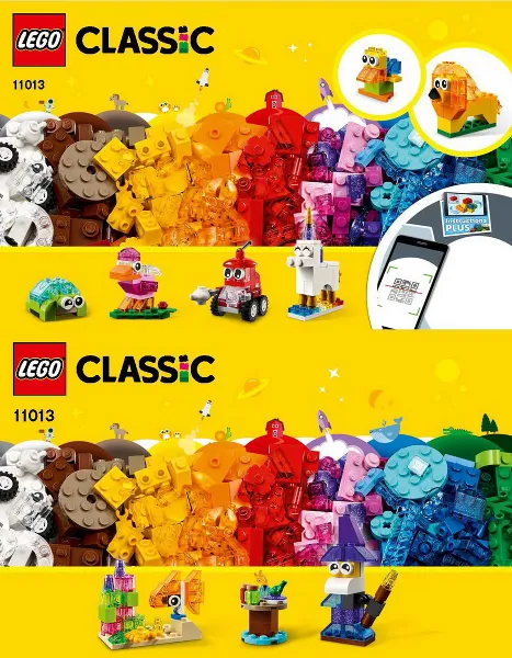 Creative Transparent Bricks