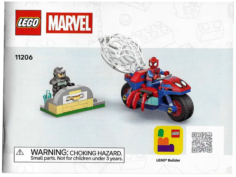 Spidey on his Motorcycle vs. Rhino