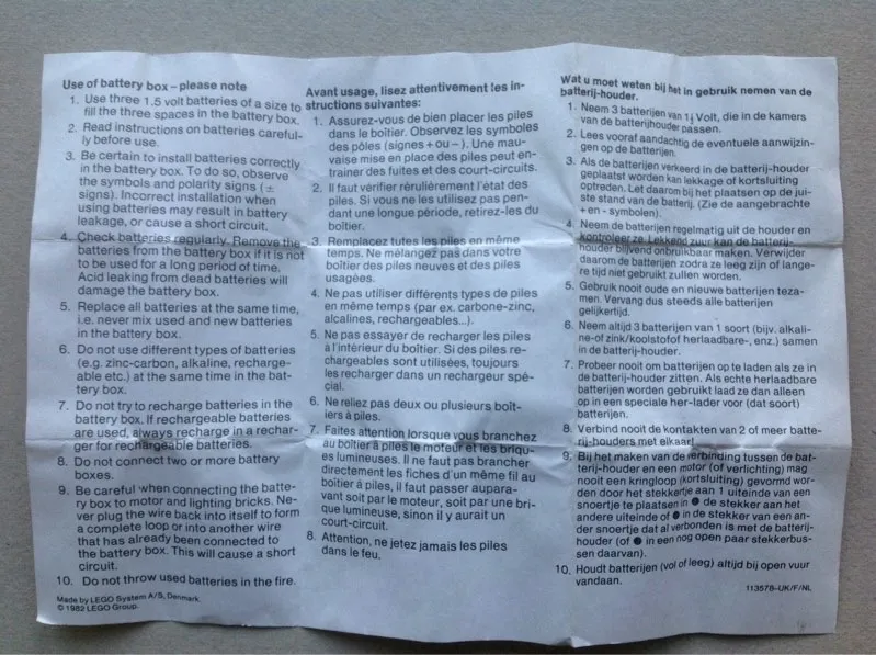 Replacement Train Battery Tender