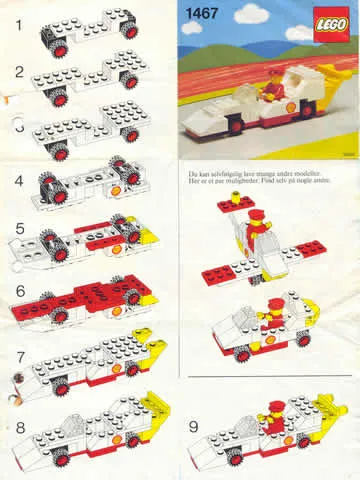 Shell Race Car polybag