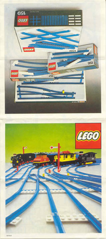 Crossover, Straight Rails