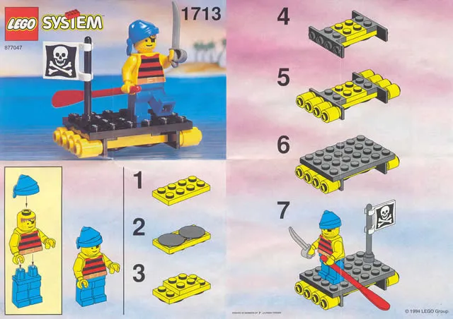 Shipwrecked Pirate polybag