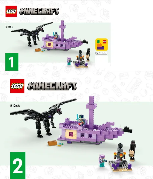 The Ender Dragon and End Ship
