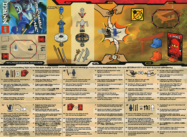 Spinjitzu Starter Set blister pack