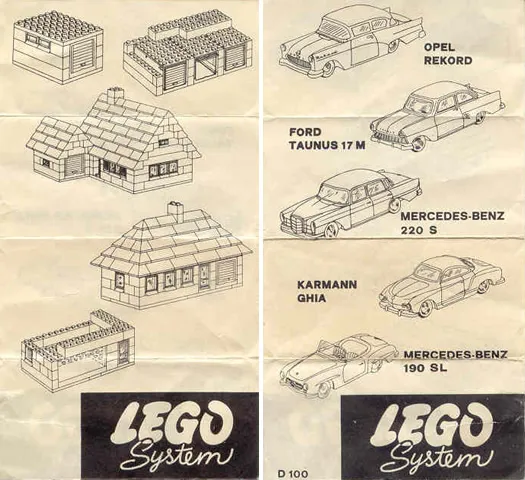 1:87 Mercedes 190 SL with Garage
