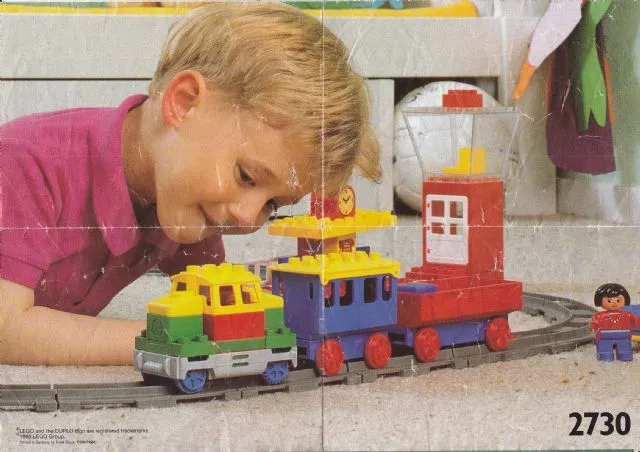 Electric Play Train Set