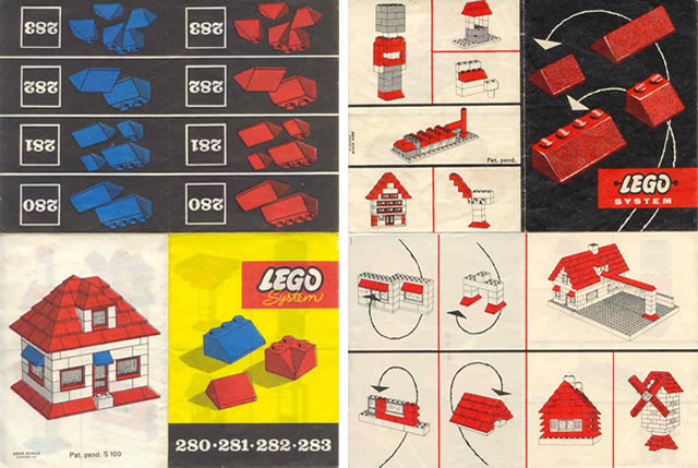 Sloping Roof Bricks, Red