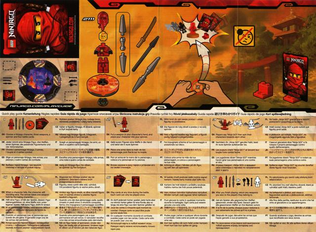 NINJAGO Masters of Spinjitzu Deck #1 Special Edition Card