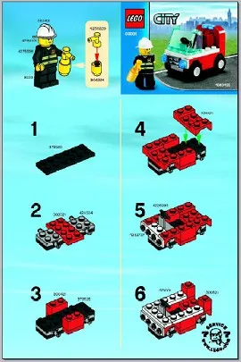 Fireman's Car polybag