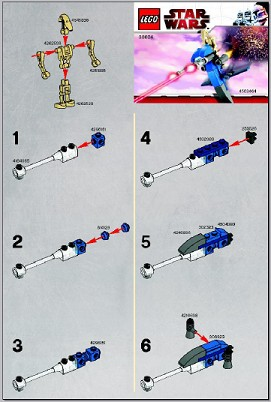 Battle Droid on STAP - Mini polybag