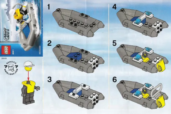 Police Dinghy polybag
