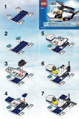 Police Helicopter polybag