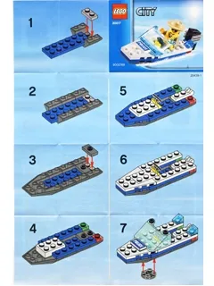 Police Boat polybag