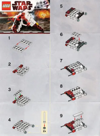 Republic Attack Shuttle - Mini polybag