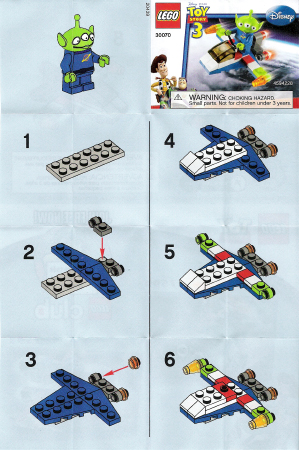 Alien Space Ship polybag