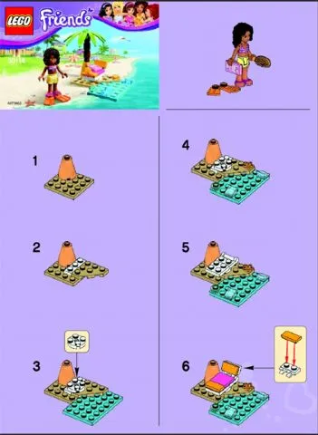 Andrea's Beach Lounge polybag