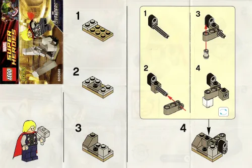 Thor and the Cosmic Cube polybag
