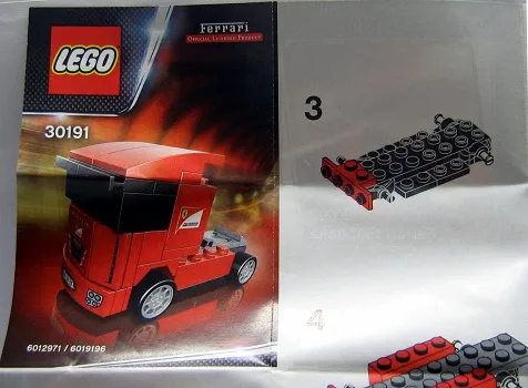 Scuderia Ferrari Truck polybag