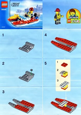 Fire Speedboat polybag