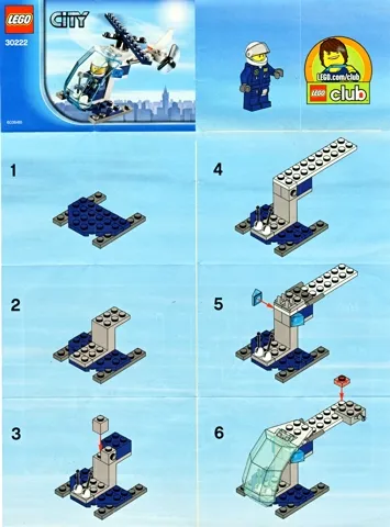 Police Helicopter polybag