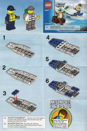 Police Watercraft polybag