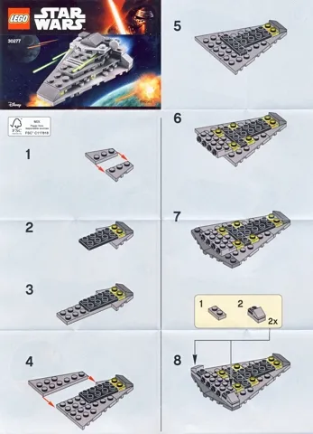 First Order Star Destroyer - Mini polybag