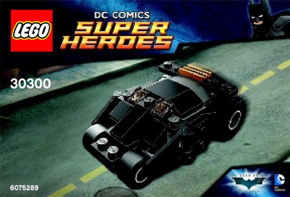 The Batman Tumbler polybag