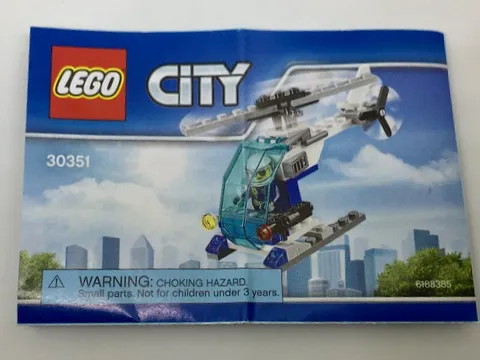 Police Helicopter polybag