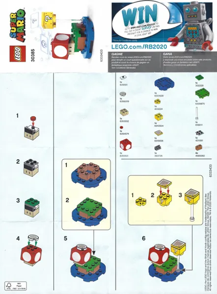 Super Mushroom Surprise - Expansion Set polybag