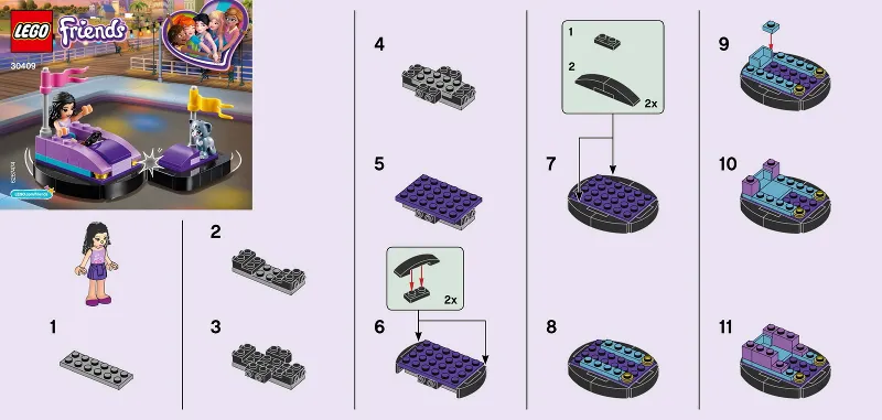 Emma's Bumper Cars polybag