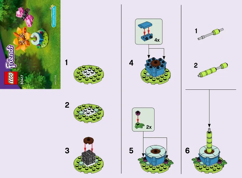 Garden Flower and Butterfly polybag